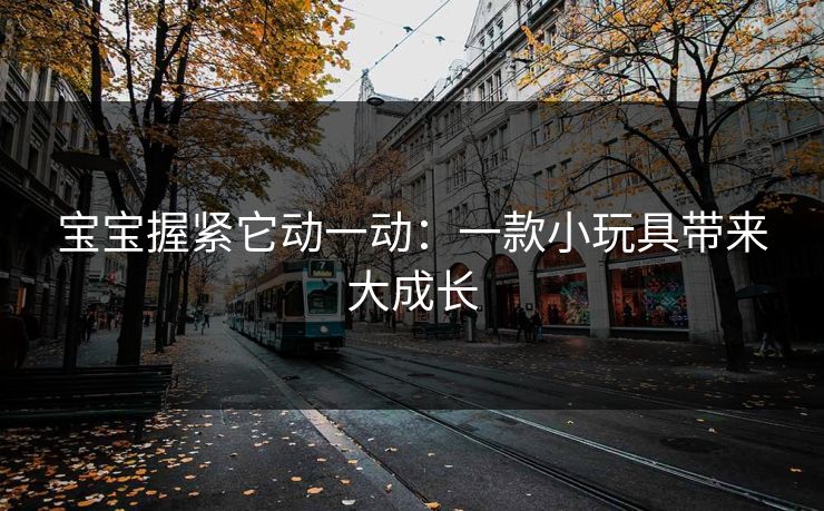 宝宝握紧它动一动：一款小玩具带来大成长